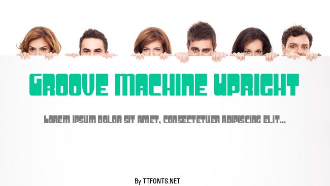 Groove Machine Upright example